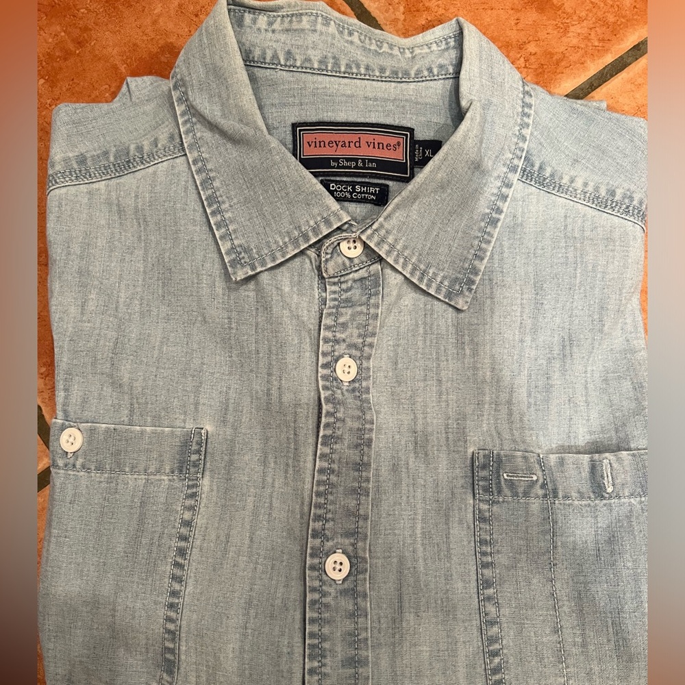 Vineyard Vines denim shirt